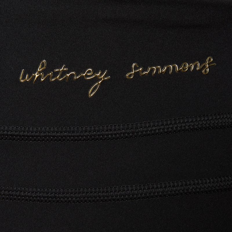 Women's Gymshark Whitney High Rise training shorts black 3