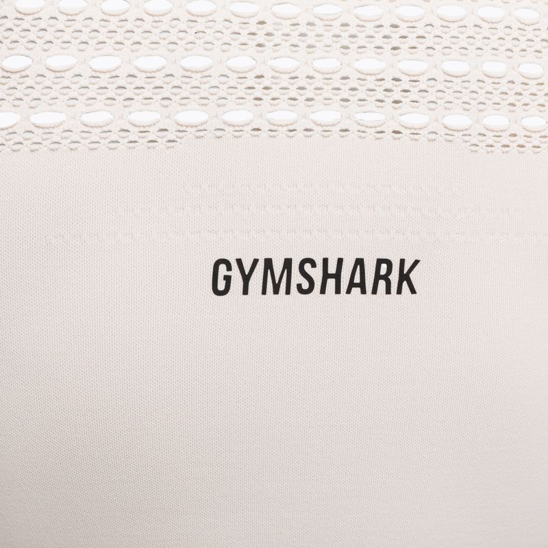 Women's Gymshark Energy Seamless Crop Top cream white 7
