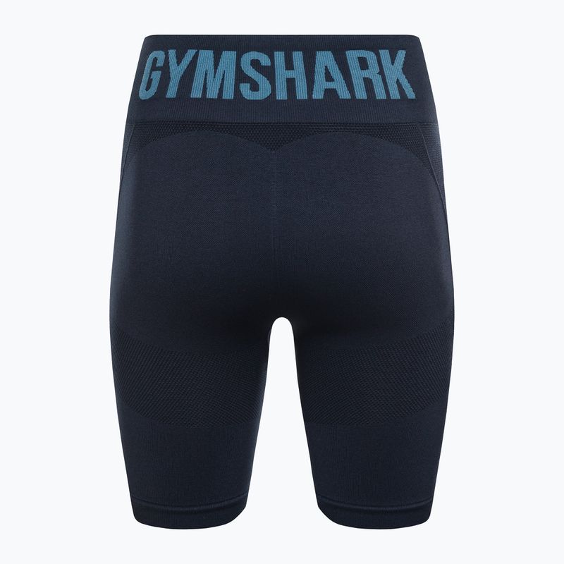 Women's training shorts Gymshark Flex Cycling navy blue 7