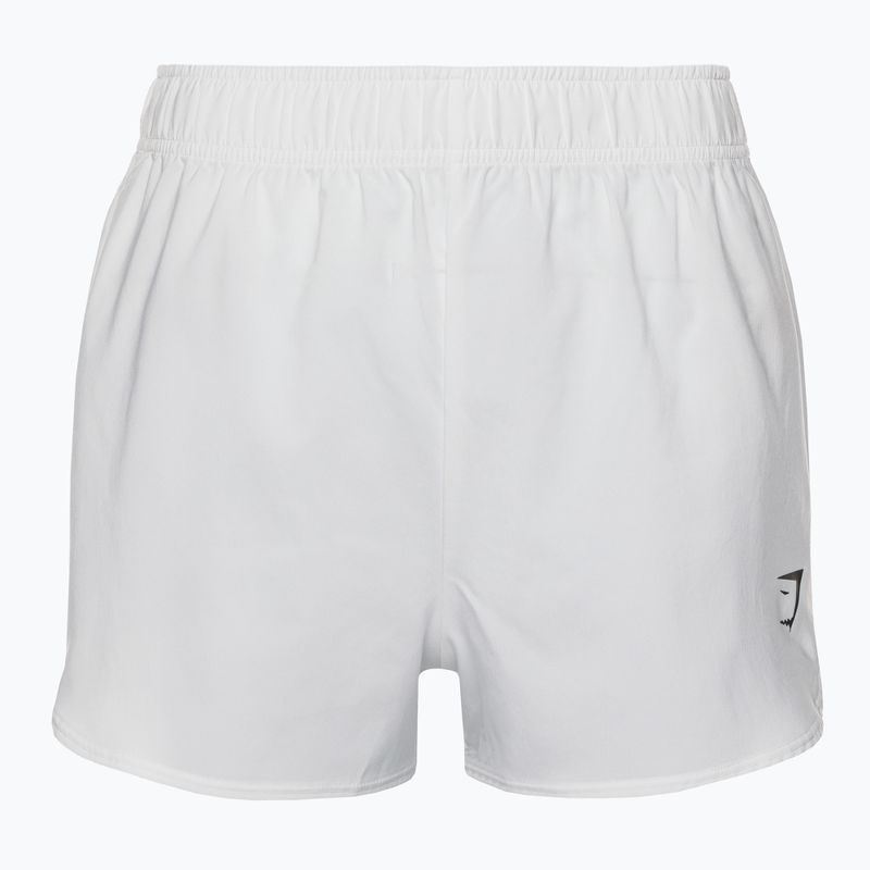 Women's Gymshark Basic Loose Training shorts white 5