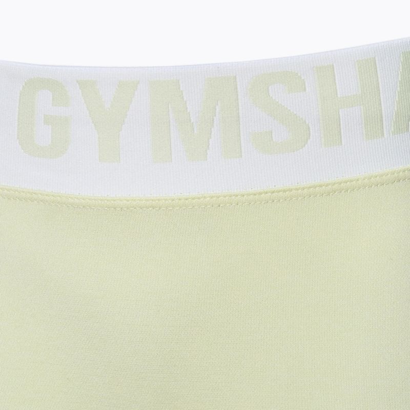 Women's training leggings Gymshark Flex Low Rise green / marl 3