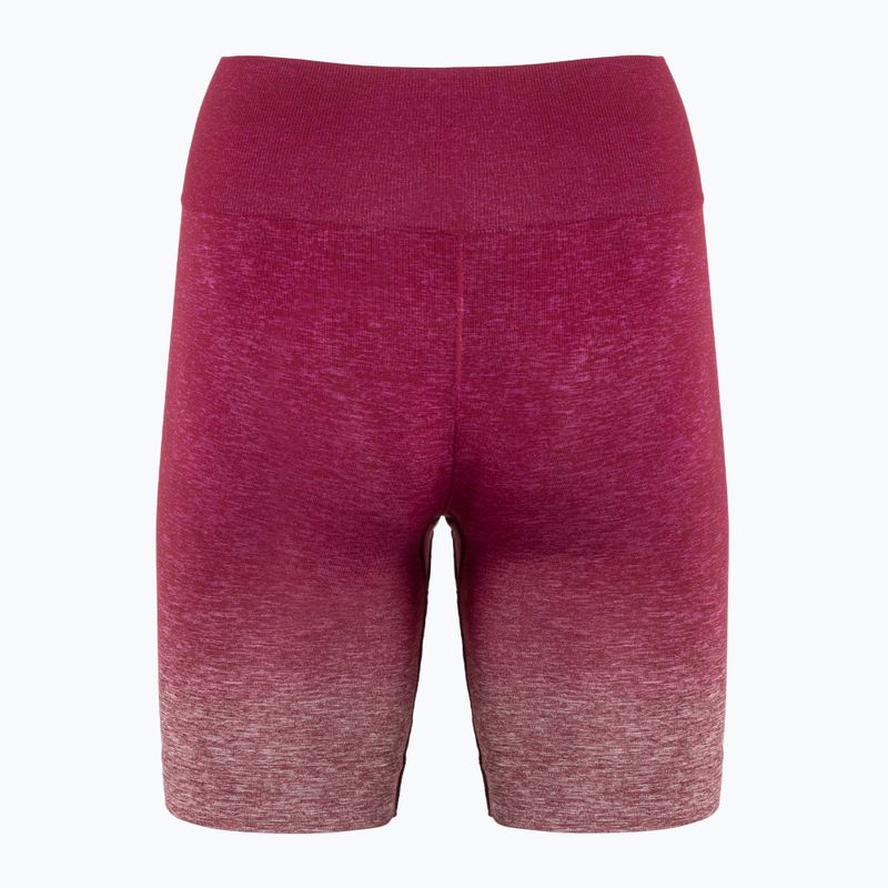 Women's training shorts Gymshark Adapt Ombre Seamless red / marl 2