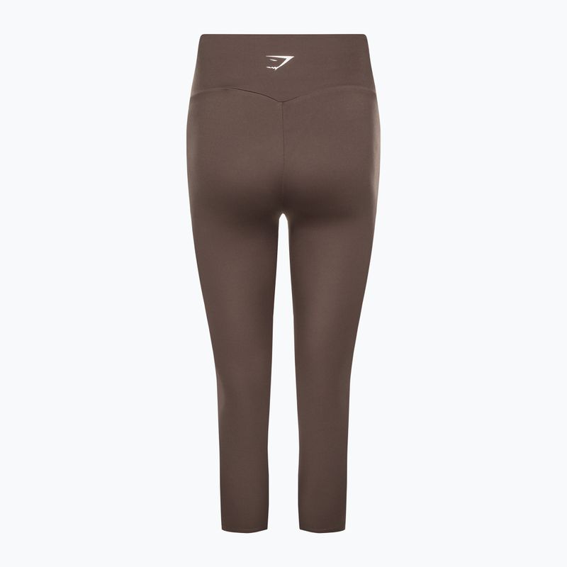 Women's Gymshark Training leggings 7/8 penny brown 6