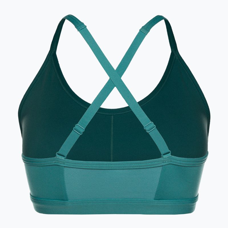 Gymshark Ruched Training Sports fauna teal fitness bra 6
