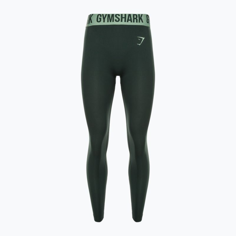 Women's training leggings Gymshark Fit obsidian green 5