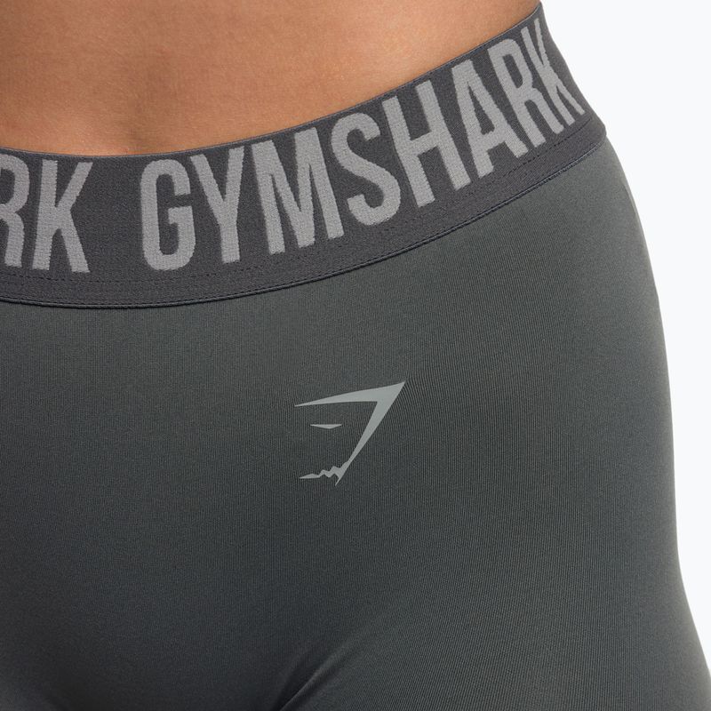 Women's training leggings Gymshark Fit charcoal grey 4