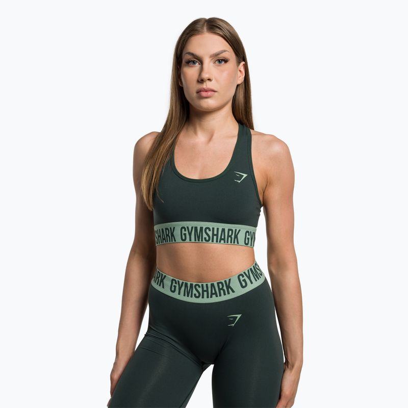 Gymshark Fit Sports green fitness bra