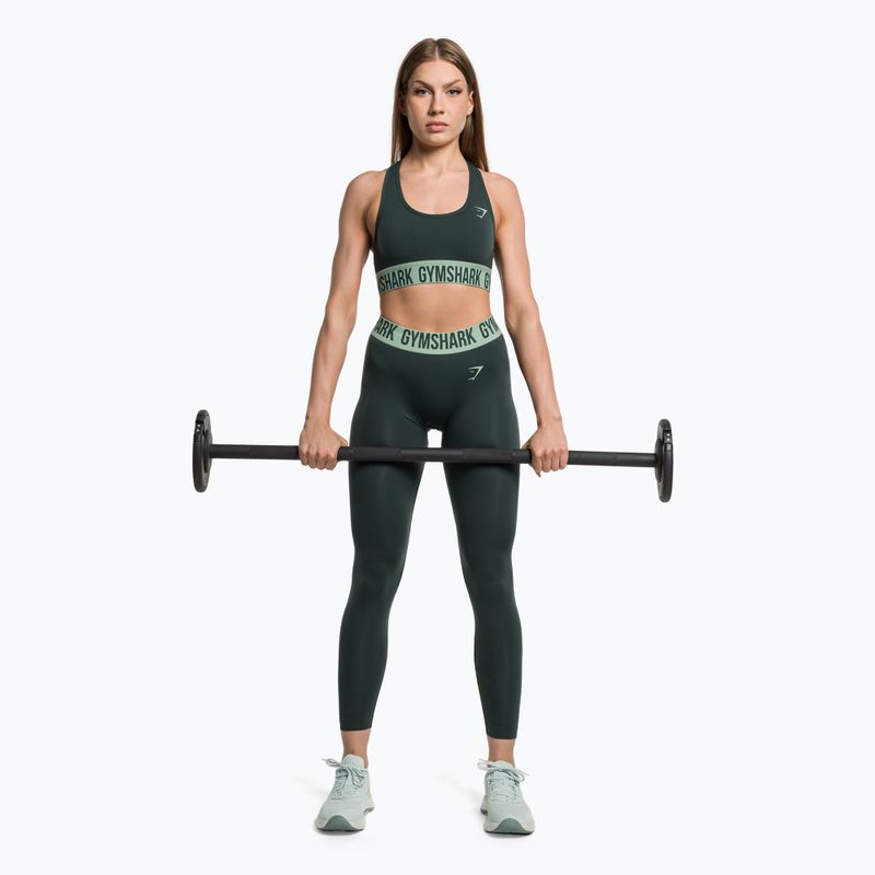 Gymshark Fit Sports green fitness bra 2