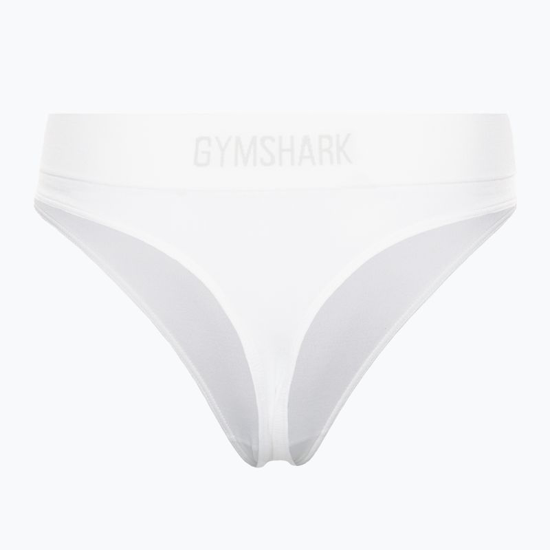 Women's training leggings Gymshark Seamless High Rise white 2