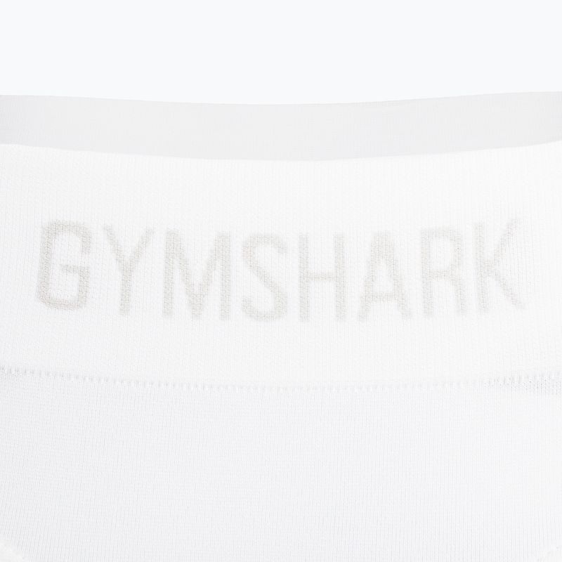 Women's training leggings Gymshark Seamless High Rise white 3