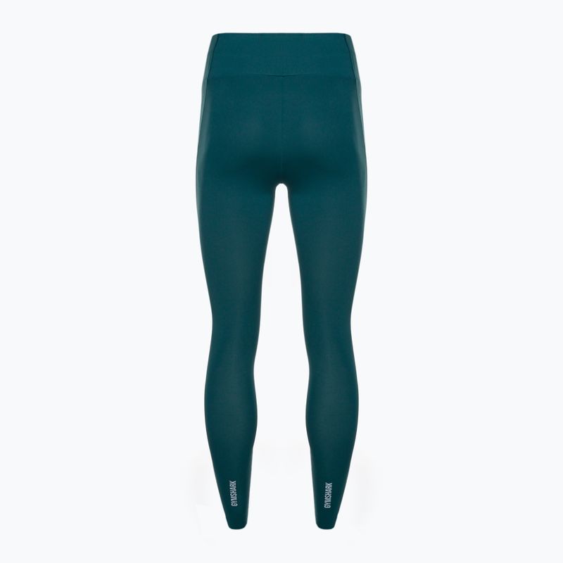 Women's training leggings Gymshark Speed niagara teal 6