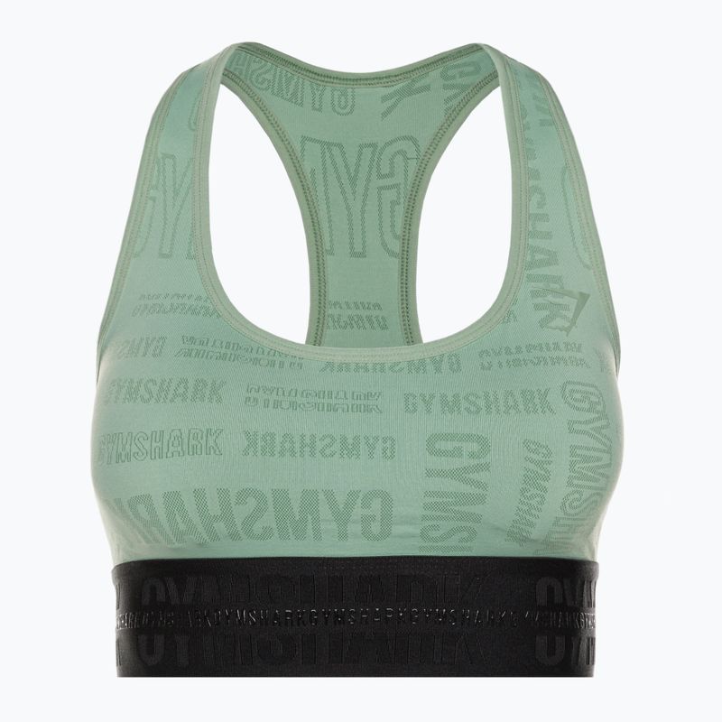 Gymshark Vision Sports green/black fitness bra 5