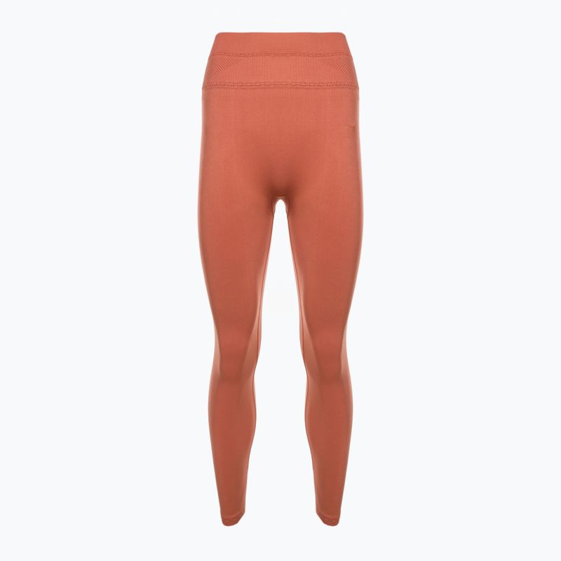 Women's training leggings Gymshark Studio earth orange 5