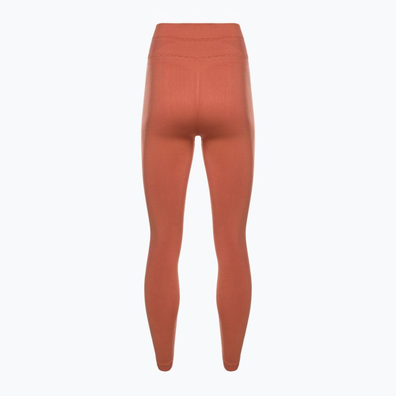 Women's training leggings Gymshark Studio earth orange 6