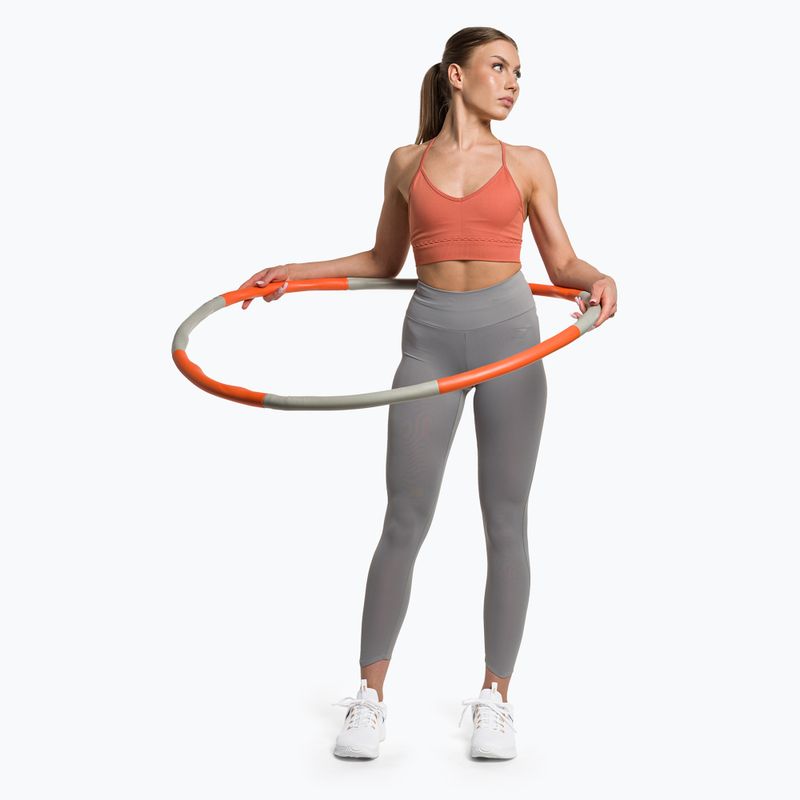 Gymshark Studio Sports earth orange fitness bra 2