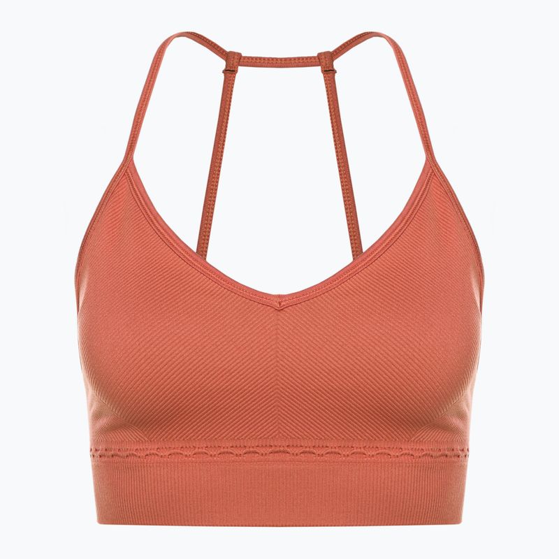 Gymshark Studio Sports earth orange fitness bra 5