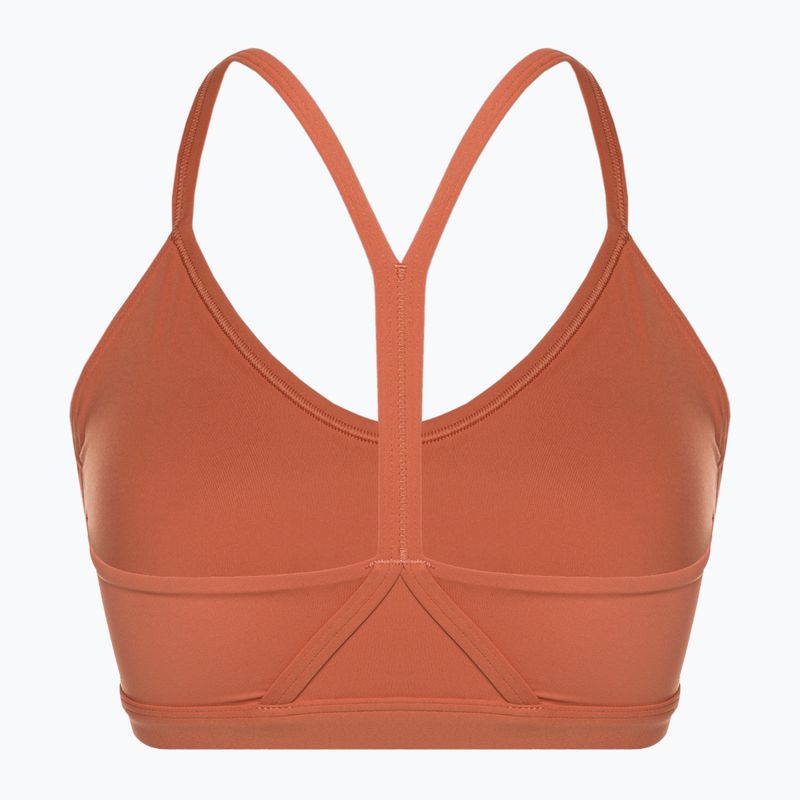 Gymshark KK Twins Sports earth orange fitness bra 6