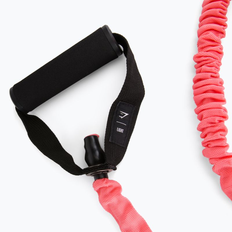 Gymshark Whitney V3 Light Resistance exercise expander red/black 2