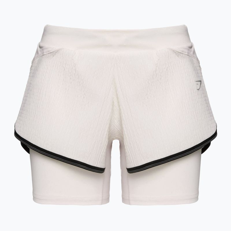 Women's training shorts Gymshark Speed white