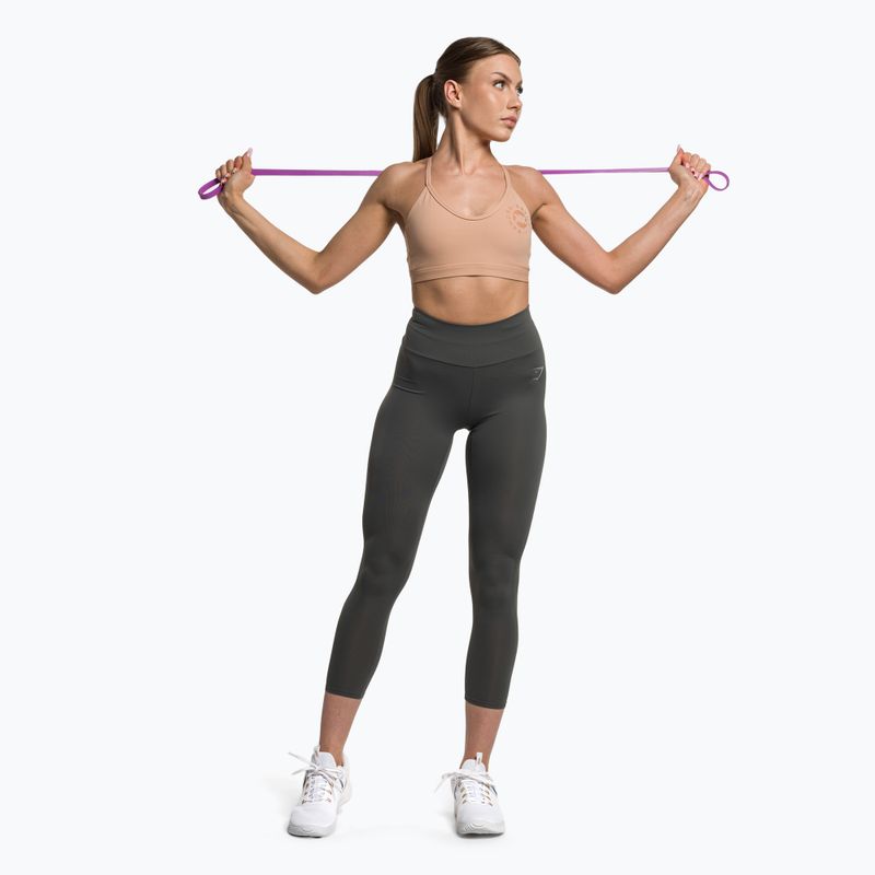 Women's training leggings Gymshark Speed charcoal grey 2