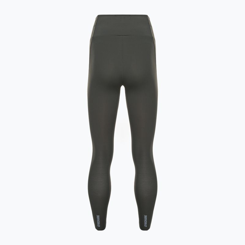Women's training leggings Gymshark Speed charcoal grey 7