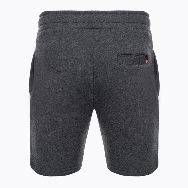 Ellesse Bossini men's shorts dark grey marl 6