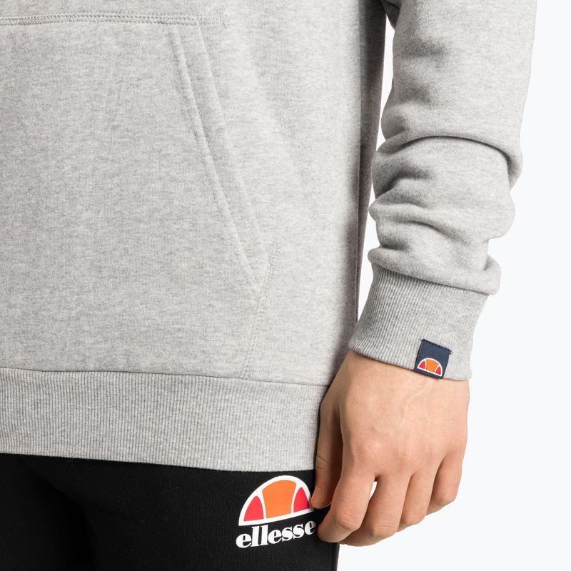 Ellesse men's training sweatshirt Dahryl Oh Hoody grey marl 4