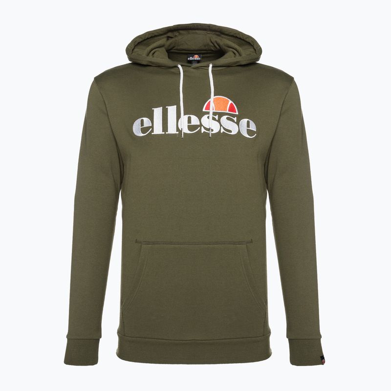 Men's training sweatshirt Ellesse Ferrer Oh Hoody khaki 5