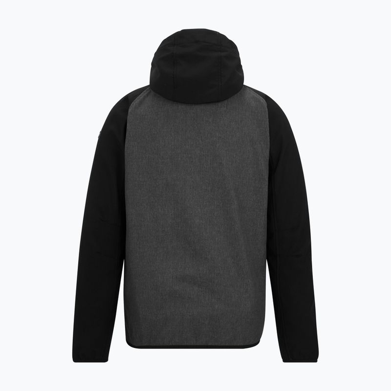 Men's softshell jacket REGATTA Arec III ash marl/black 6