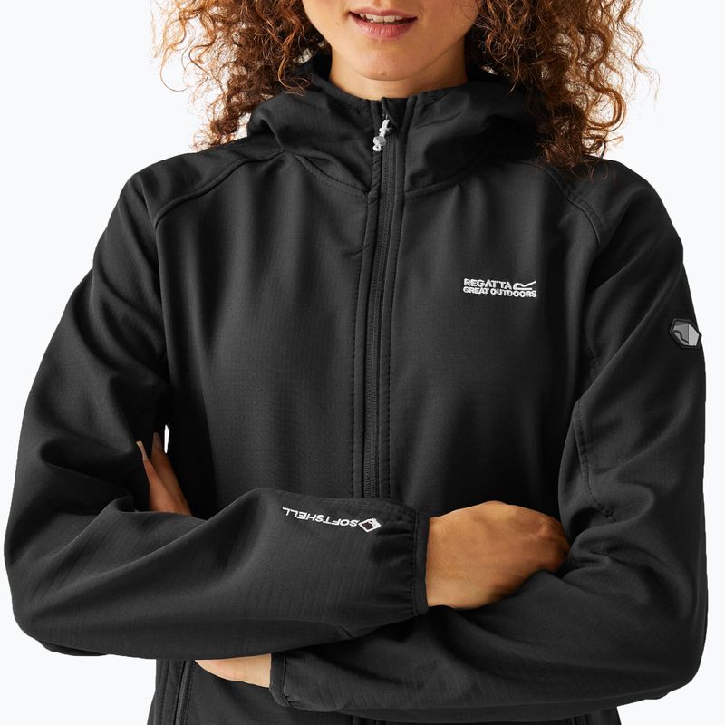 Women's softshell jacket REGATTA Arec III black 5