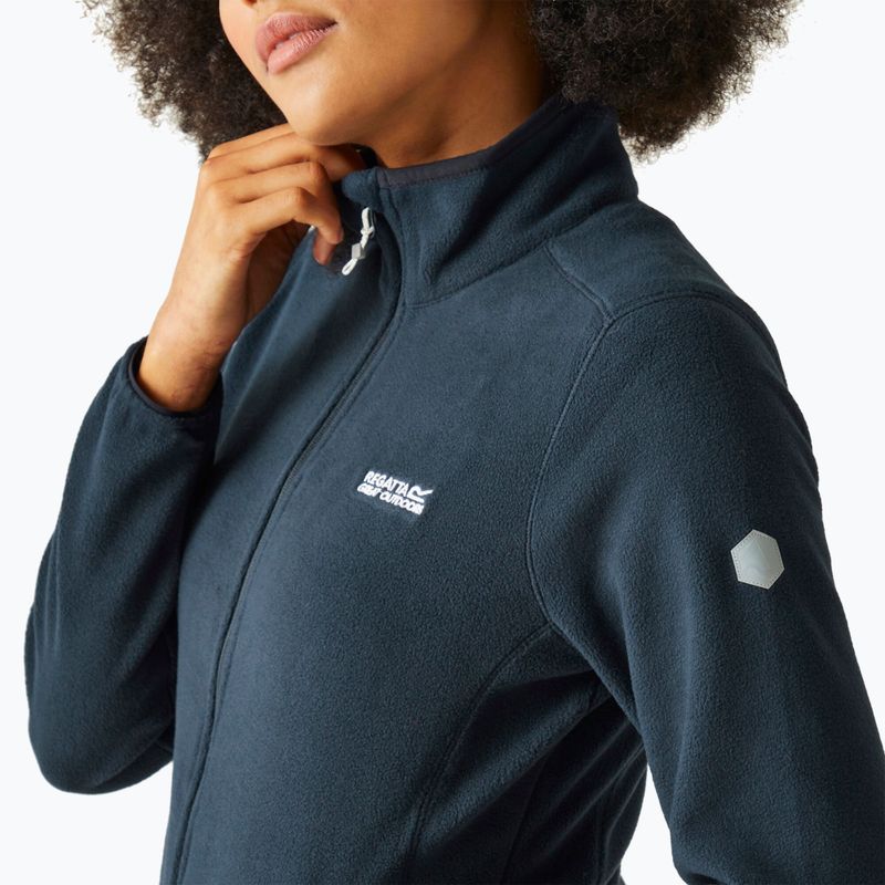 Women's fleece hoodie REGATTA Floreo IV navy 4