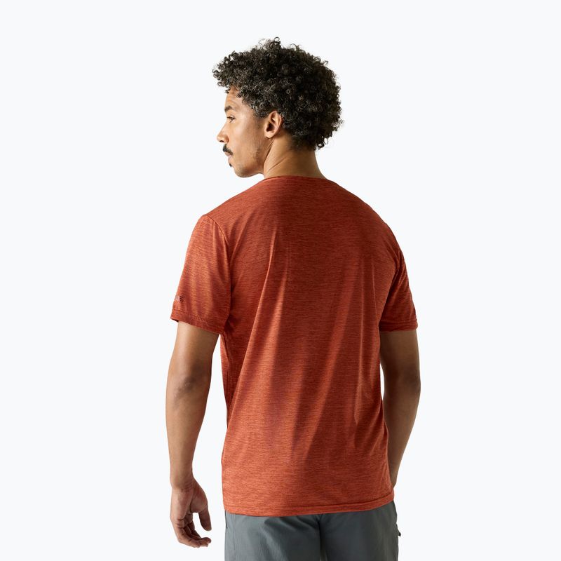 Men's trekking T-shirt REGATTA Fingal Edition rusty orange 3