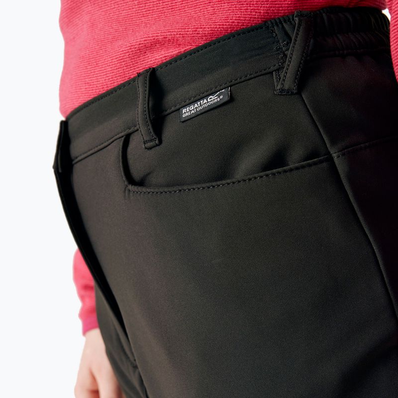 Children's hiking trousers REGATTA Highton Winter black 8