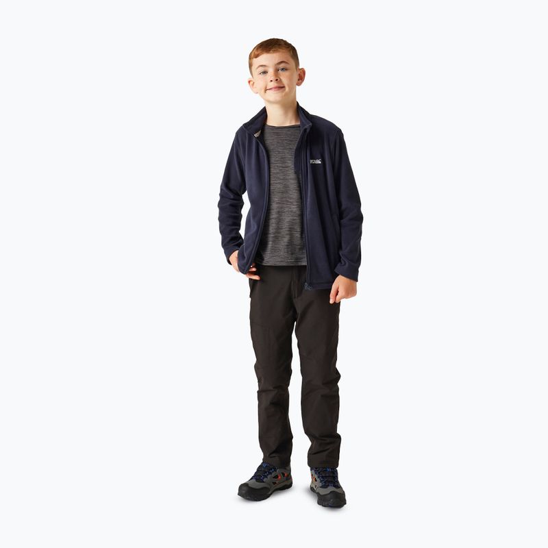 Children's hiking trousers REGATTA Highton Winter black 11