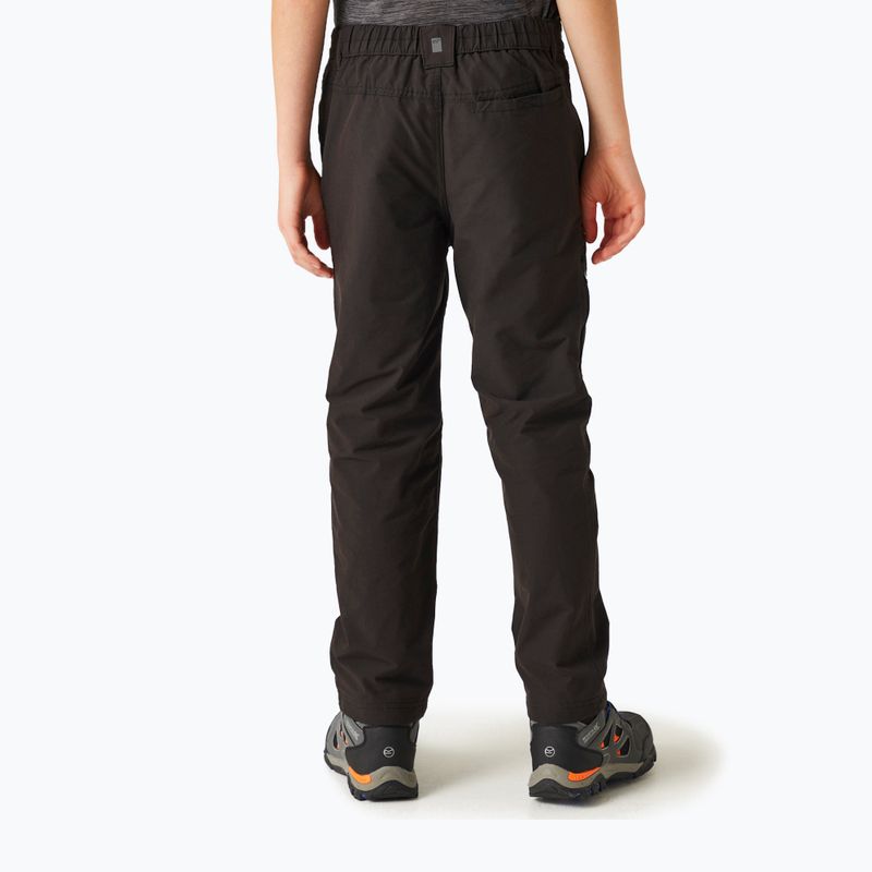 Children's trekking trousers REGATTA Highton Winter black 12