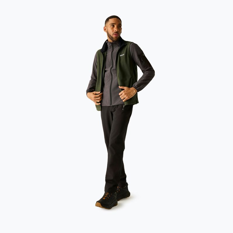 Men's gilet REGATTA Tobias B/W II dark khaki 2