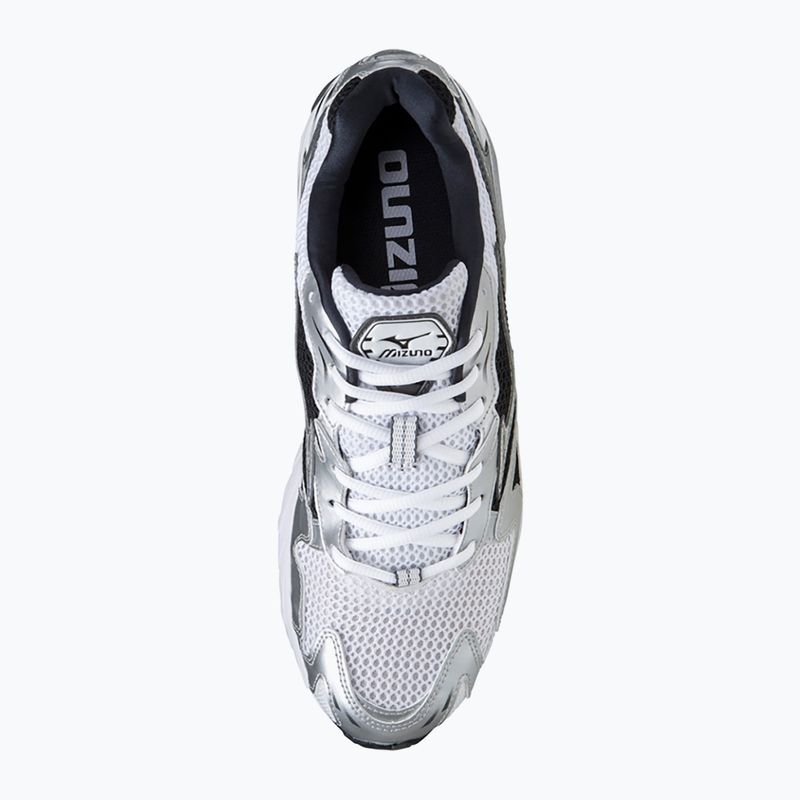 Men's shoes Mizuno Wave Rider 10 white/silver/black 3