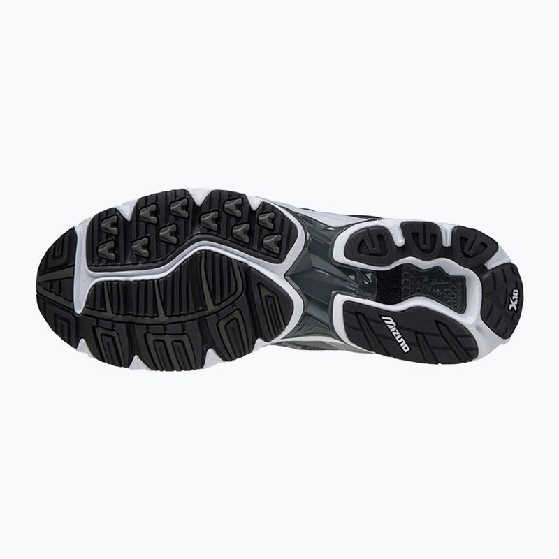 Men's shoes Mizuno Wave Rider 10 white/silver/black 4