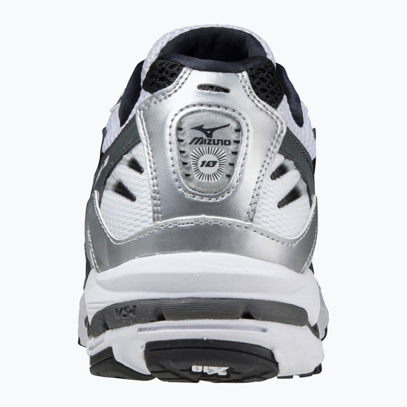 Men's shoes Mizuno Wave Rider 10 white/silver/black 5