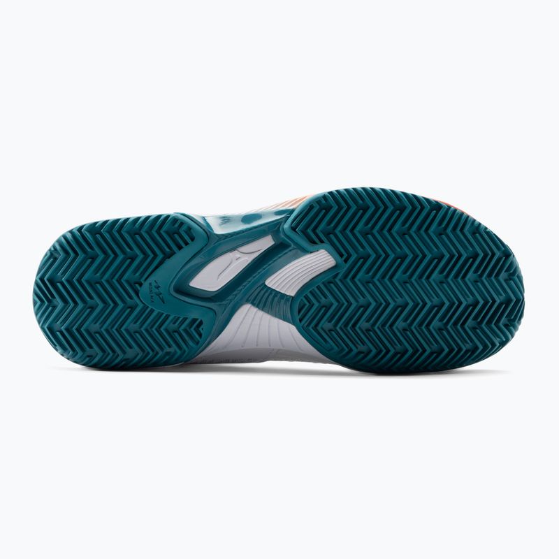 Mizuno Aw21 Wave Exceed Tour 4 Cc tennis shoes white 61GC207485 4