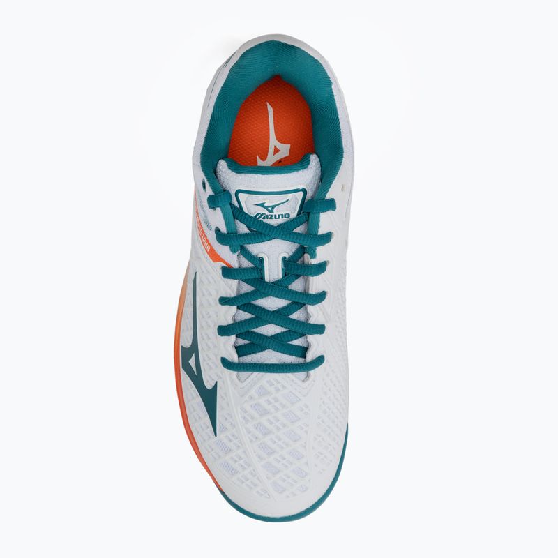 Mizuno Aw21 Wave Exceed Tour 4 Cc tennis shoes white 61GC207485 6