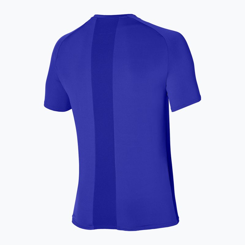 Men's tennis shirt Mizuno Shadow Tee violet blue 2