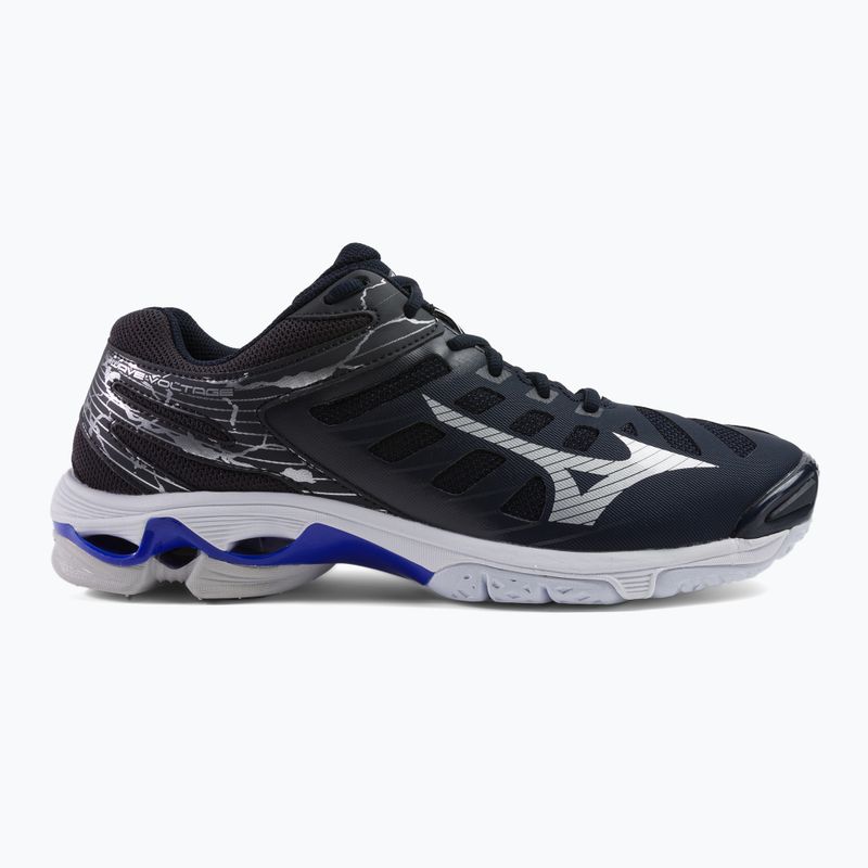 Men's volleyball shoes Mizuno Wave Voltage navy blue V1GA216001 2