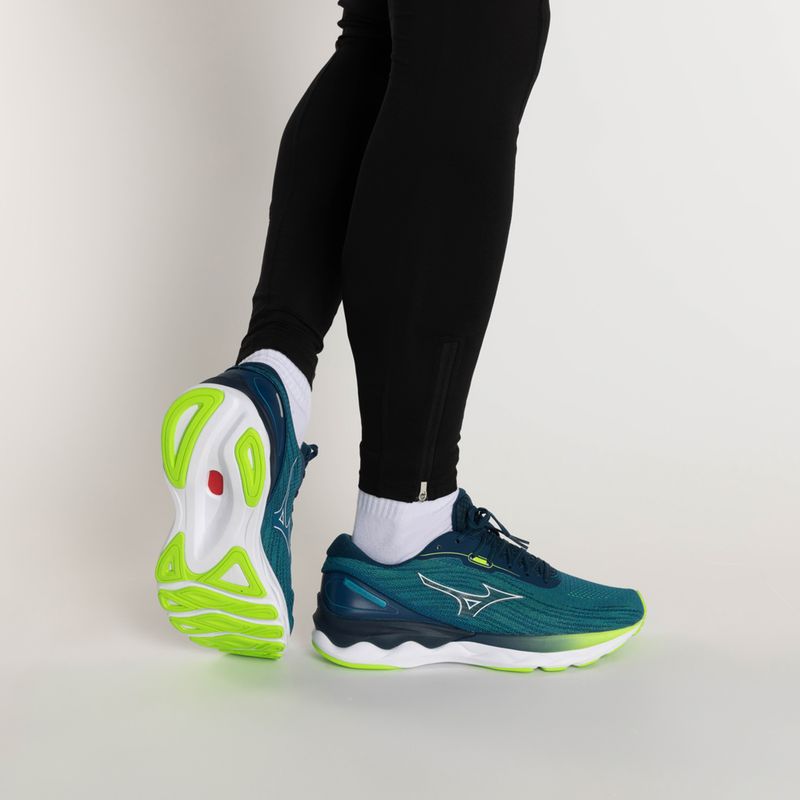 Men's running shoes Mizuno Wave Skyrise 3 blue J1GC220901 2
