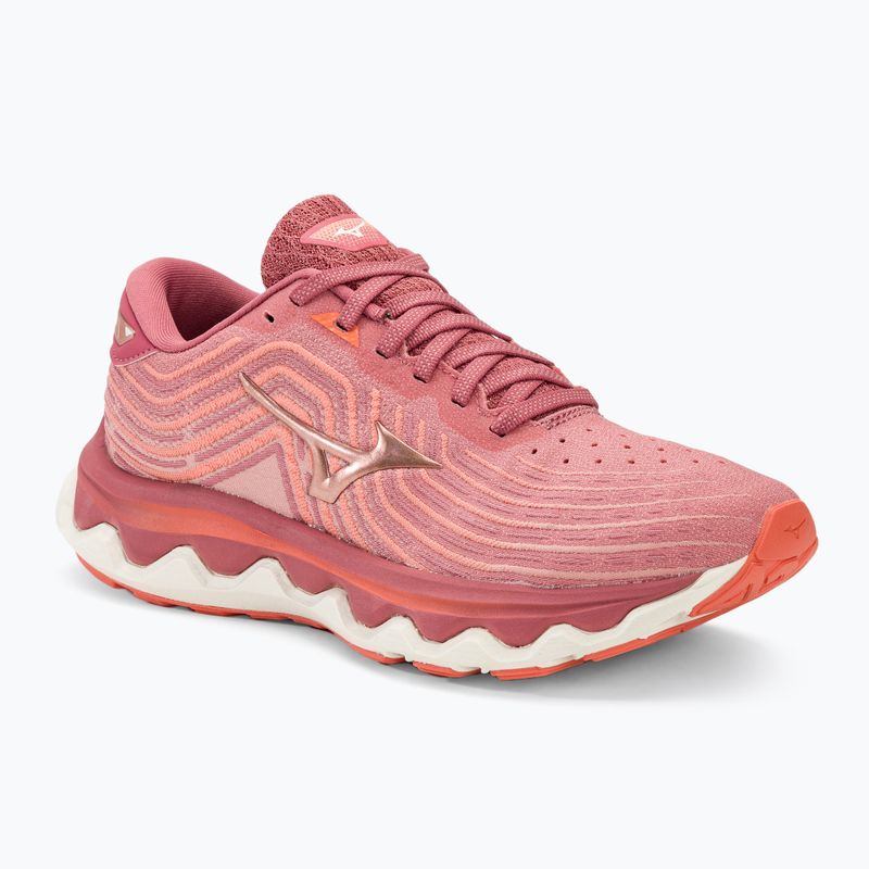 Women's running shoes Mizuno Wave Horizon 6 garnet rose/rose copper/persimmon