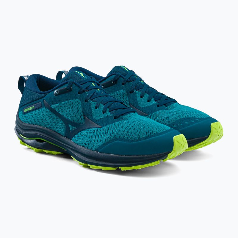 Men's running shoes Mizuno Wave Rider TT blue J1GC213284 5