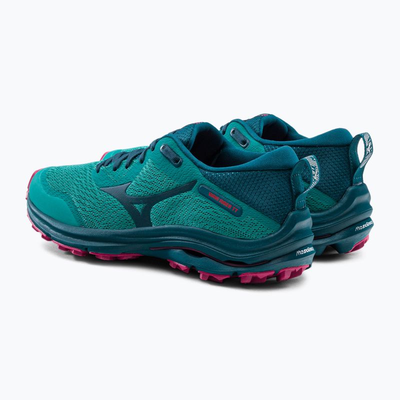 Women's running shoes Mizuno Wave Rider TT green J1GD213229 3
