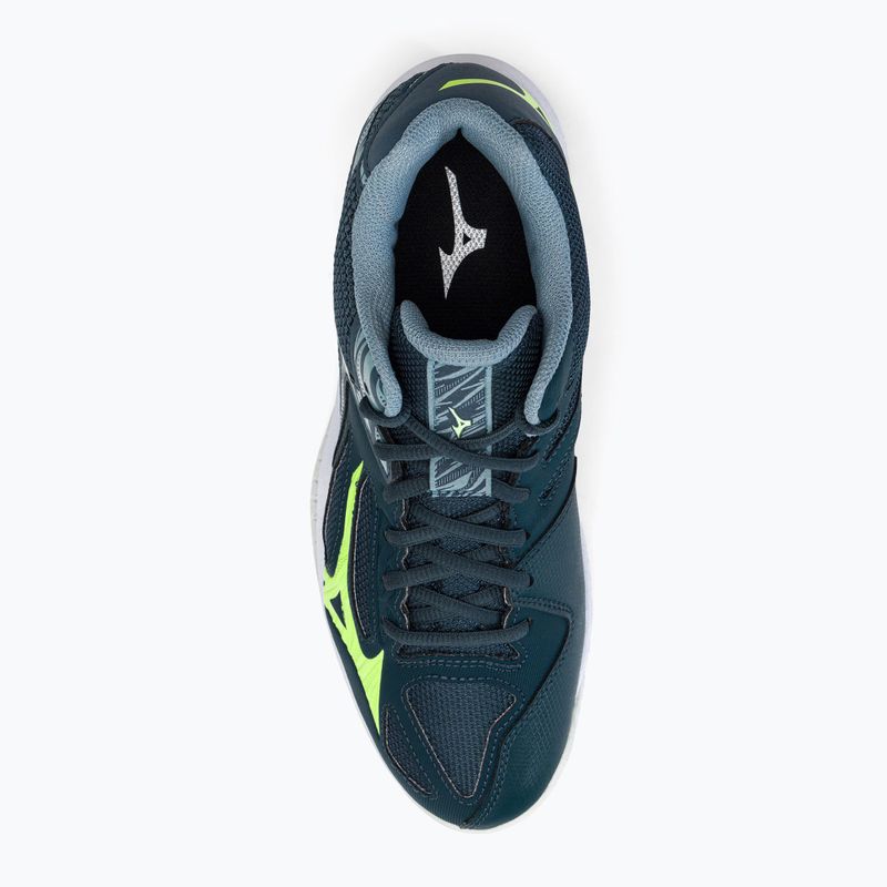 Men's volleyball shoes Mizuno Thunder Blade 3 Mid blue V1GA217538 6