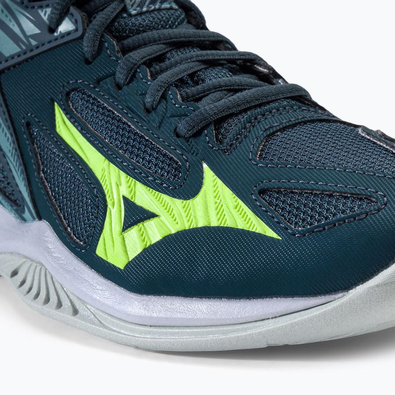 Men's volleyball shoes Mizuno Thunder Blade 3 Mid blue V1GA217538 7