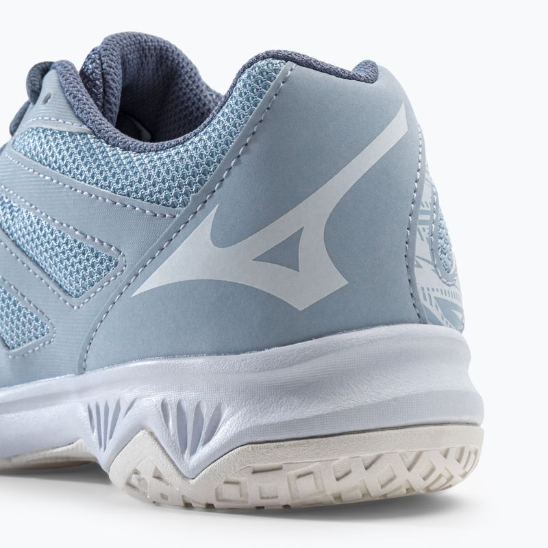 Women's volleyball shoes Mizuno Thunder Blade 3 light blue V1GC217002 9